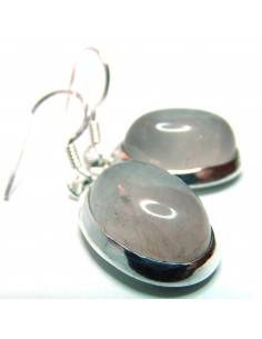 Boucles Quartz rose 2