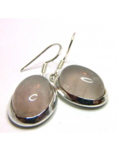 Boucles Quartz rose