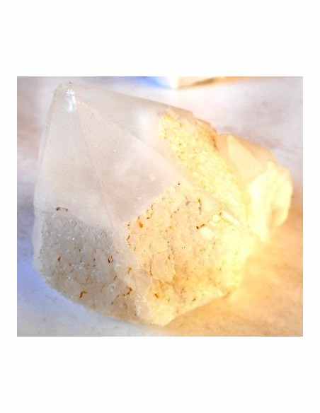 Quartz  bogie sceptre géode