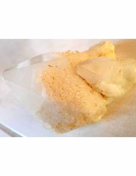 Quartz  bogie sceptre géode