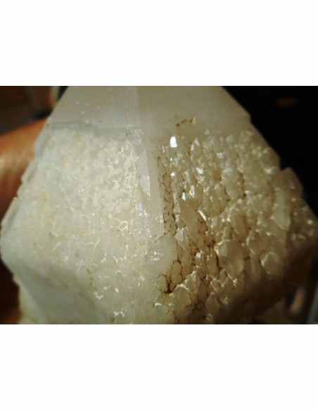 Quartz  bogie sceptre géode