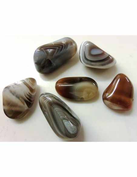 Agate de Bostwana polis