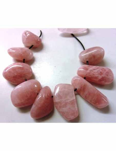 Quartz rose pendentif magnifique