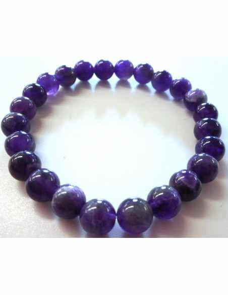 Bracelet en cacoxenite 8MM Bracelet en cacoxenite 8MM