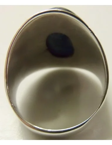 Cyanite bague argent