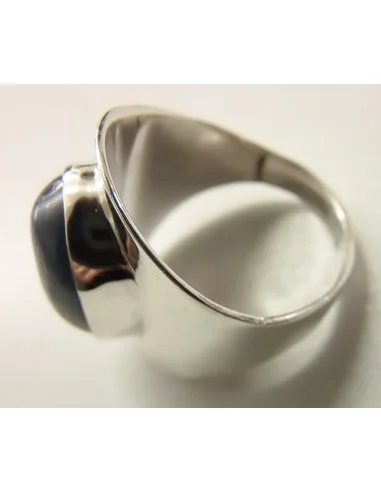 Cyanite bague argent