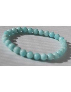 Aragonite bleue en pendentif 2