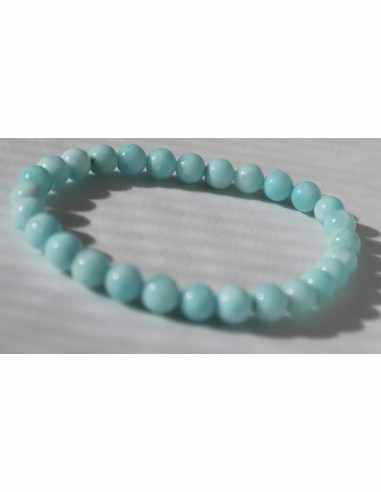 Aragonite bleue en pendentif