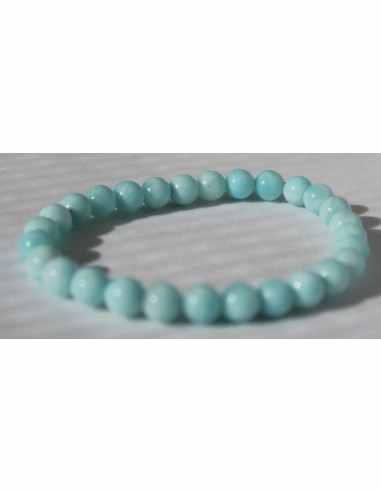 Aragonite bleue en pendentif