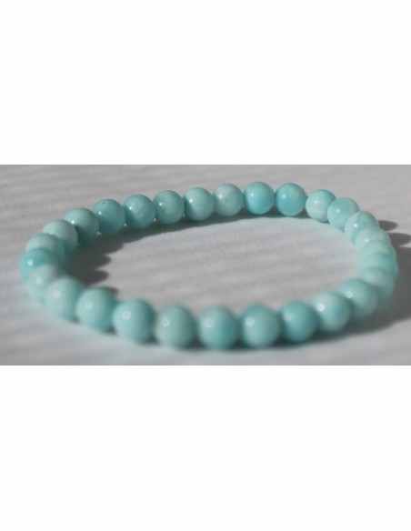 Aragonite bleue en pendentif