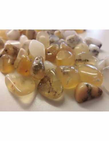 Opale dendritique polis