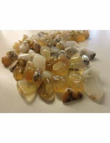 Opale dendritique polis