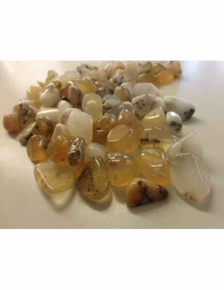 Opale dendritique polis Opale dendritique polis