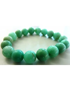 Chrysoprase 10mm bracelet