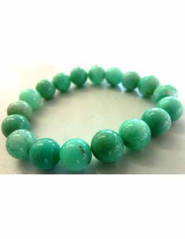 Chrysoprase 10mm bracelet