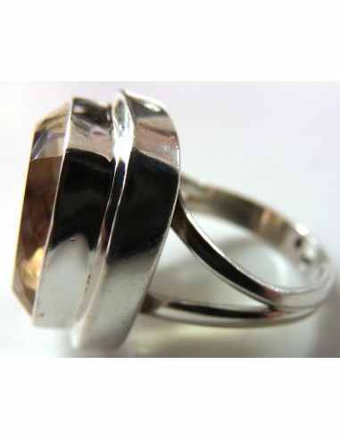 Grande bague citrine gemme