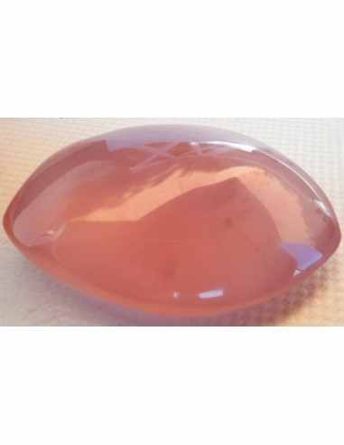 Quartz rose en forme de savon