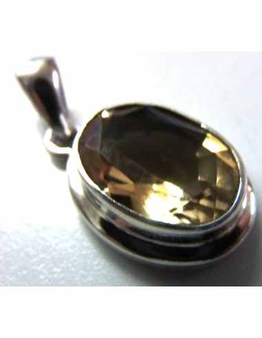 Gemme Citrine pendentif