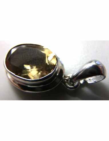 Gemme Citrine pendentif