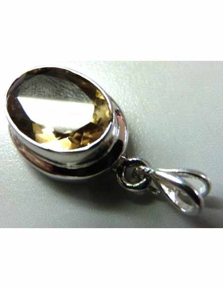 Gemme Citrine pendentif Gemme Citrine pendentif