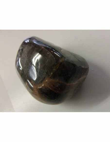 Pierre de lune noire grand galet Pierre de lune noire grand galet