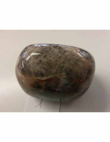 Pierre de lune noire grand galet