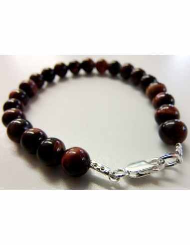 Oeil taureau 8mm bracelet