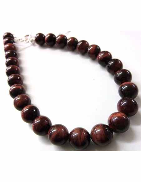 Oeil de taureau 15mm collier Oeil de taureau 15mm collier