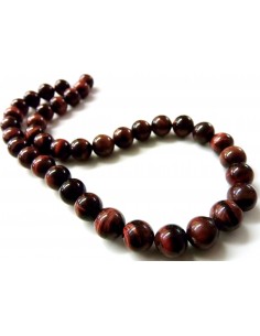 Oeil de taureau 10mm collier 2