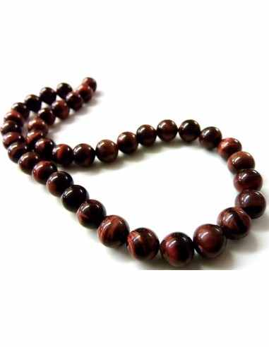 Oeil de taureau 10mm collier