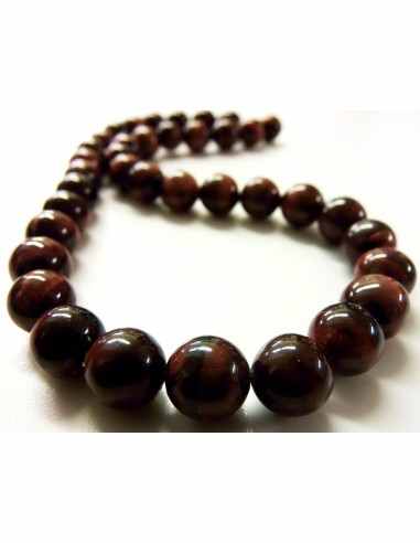 Oeil de taureau 10mm collier