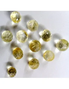 Topaze imperiale gemmepierre lapidée
