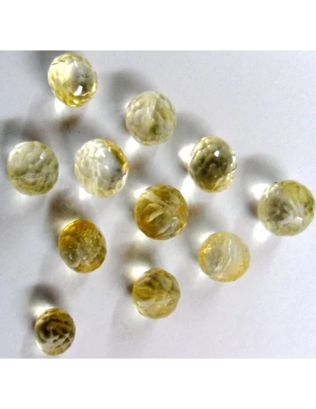 Topaze imperiale gemmepierre lapidée