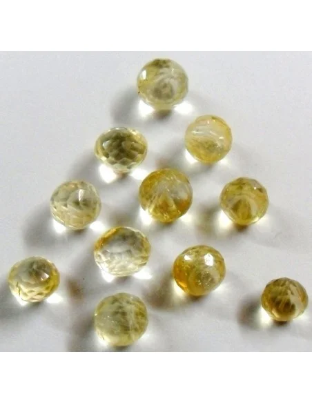 Topaze imperiale gemmepierre lapidée