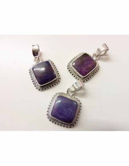 Pendentif Sugilite argent