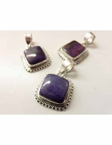 Pendentif Sugilite argent