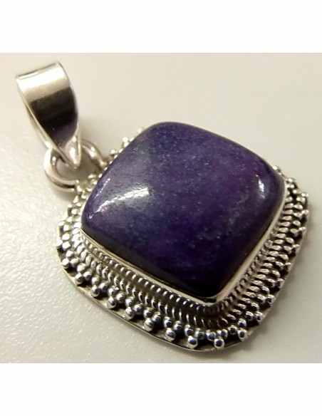 Pendentif Sugilite argent