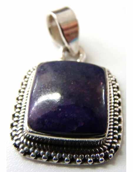 Pendentif Sugilite argent