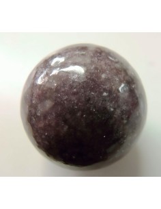 Lepidolite sphere 40mm 2