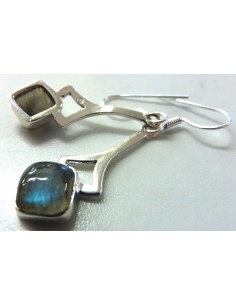Labradorite boucles losanges