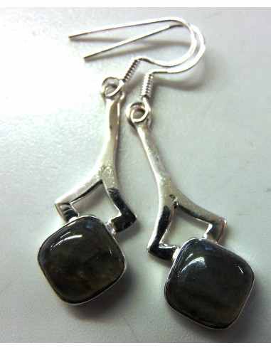 Labradorite boucles losanges