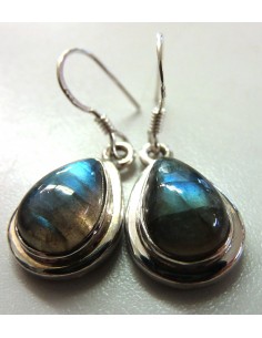 Labradorite boucles losanges