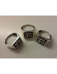 Bague OM argent 2