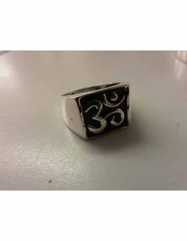 Bague OM argent