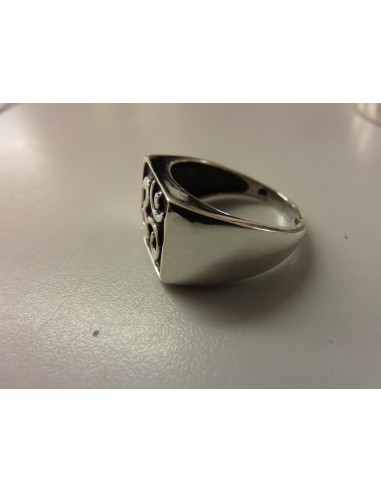 Bague OM argent