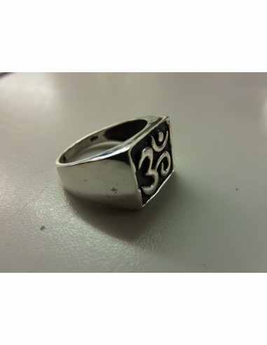 Bague OM argent