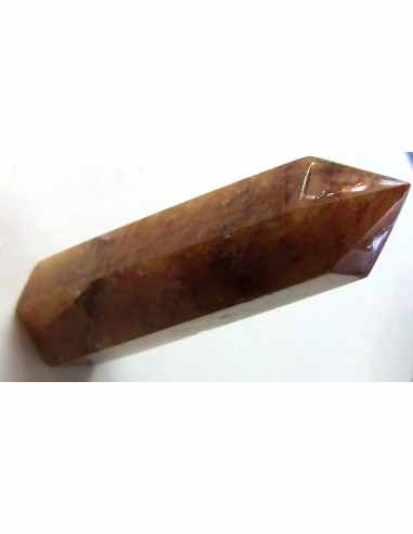 Quartz amphibole ange rutilé pointe