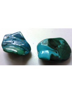 Turquoise malachite 10 a 16g 2