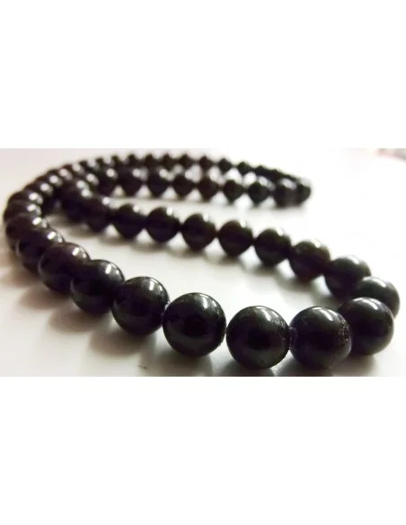 Grenat 10mm collier