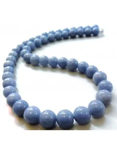 Angelite Collier 8mm.